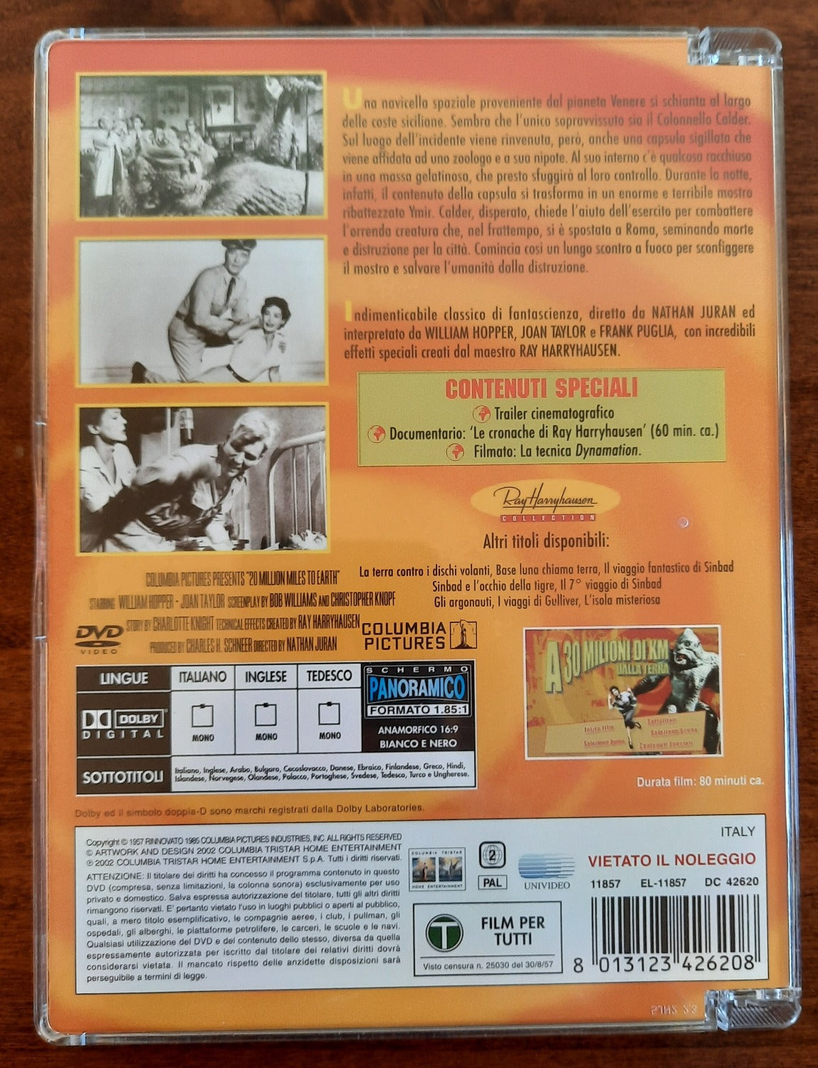 Terrore dallo spazio ! - diretto da Nathan Juran - Dvd - Fantascienza