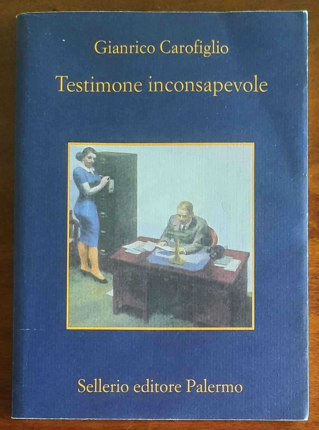 Testimone inconsapevole - di Gianrico Carofiglio - Sellerio