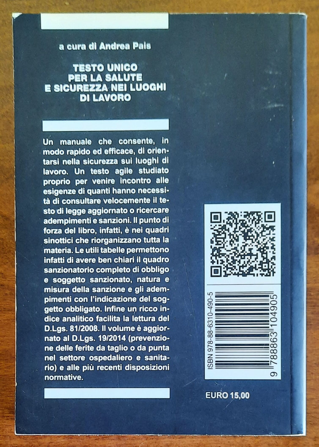 Testo unico per la salute e sicurezza nei luoghi di lavoro - Epc Editore