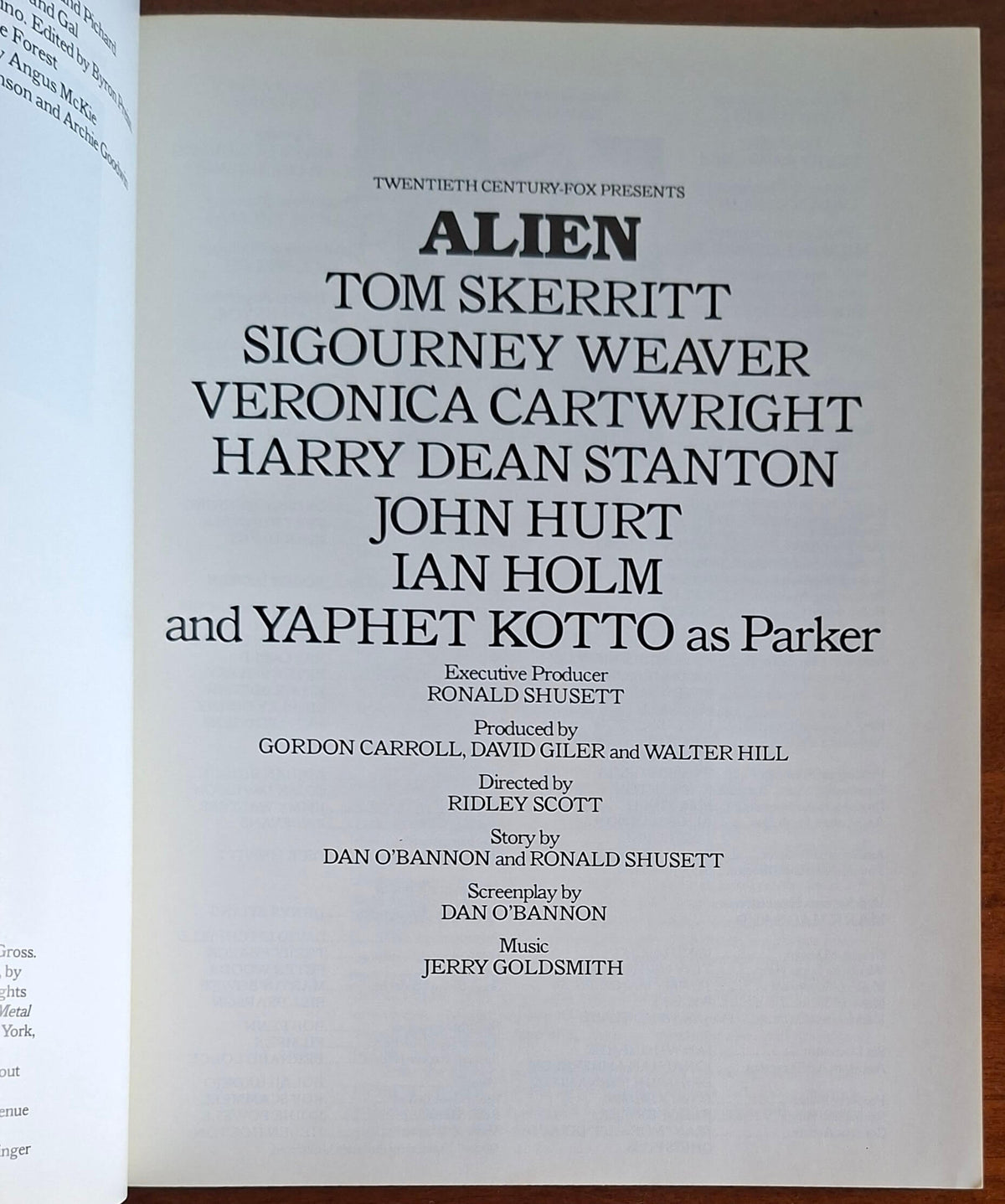 The book of Alien - Paul Scanlon - Michael Gross - Heavy Metalcommunications