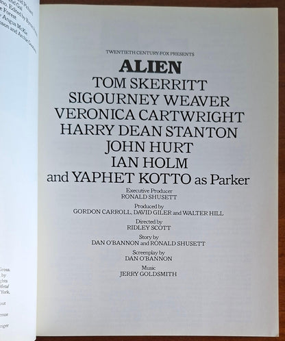 The book of Alien - Paul Scanlon - Michael Gross - Heavy Metalcommunications