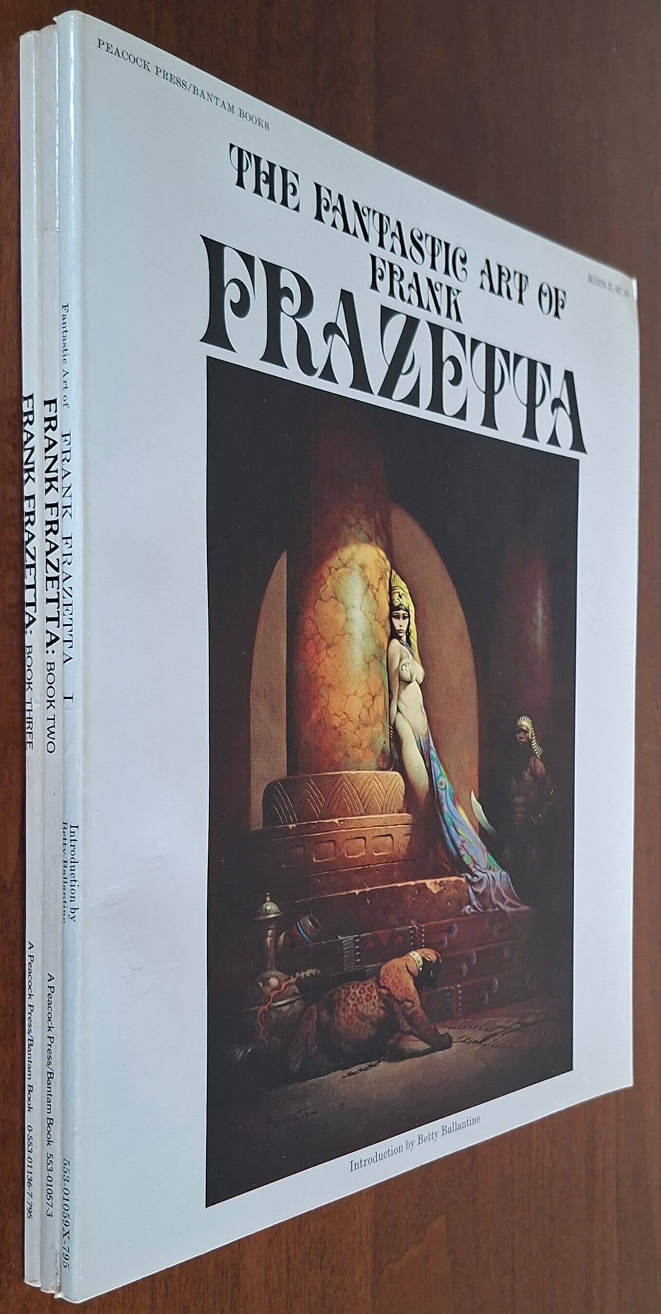 The fantastic art of Frank Frazetta - 3 vol. - Betty Ballantine