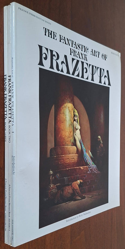 The fantastic art of Frank Frazetta - 3 vol. - Betty Ballantine