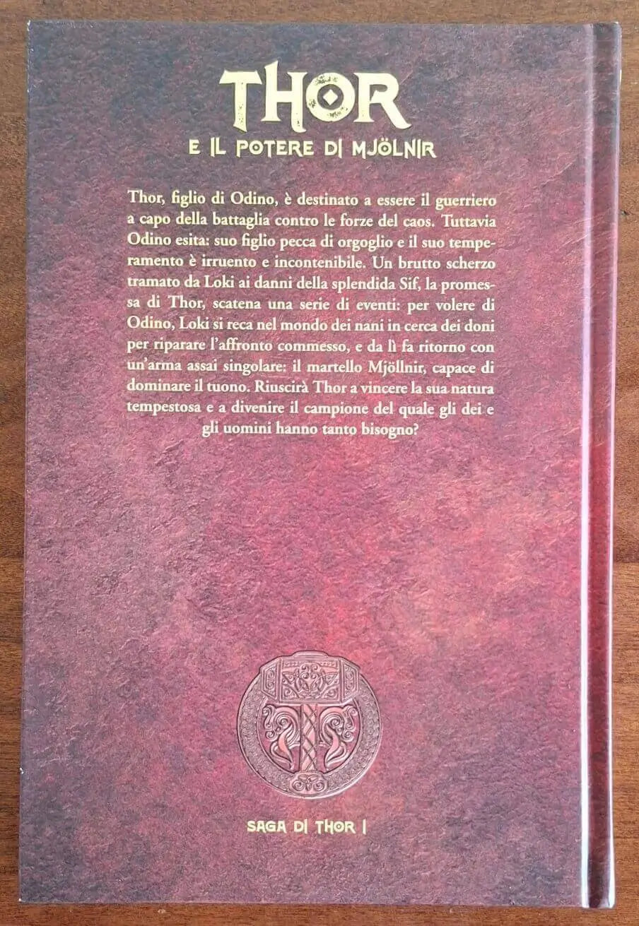 Thor e il potere di Mjolnir. Saga di Thor I - Mitologia nordica - RBA