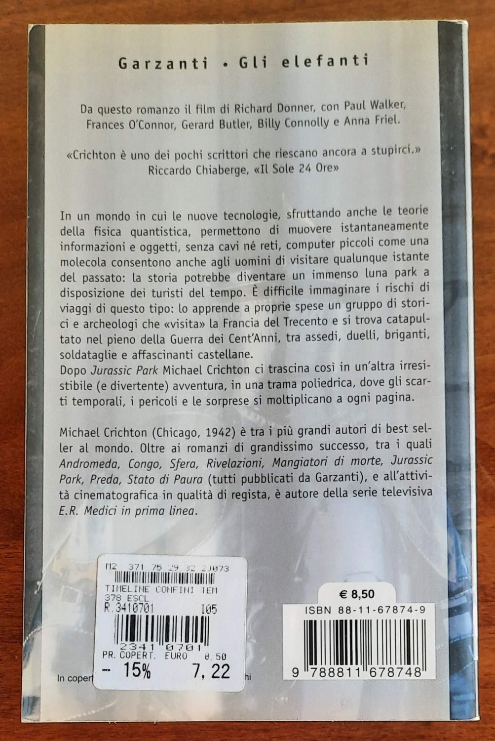 Timeline - di Michael Crichton - Libreria Biellese