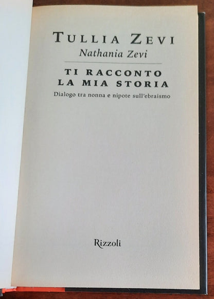 Ti racconto la mia storia. Dialogo tra nonna e nipote sull’ebraismo