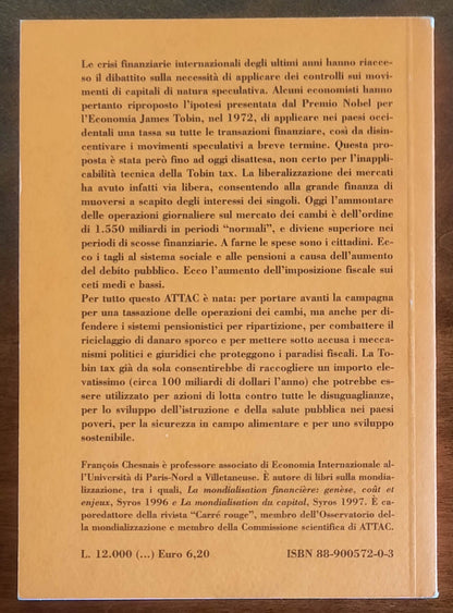 Tobin or not tobin Una tassa internazionale sul capitale - Edizioni Sankara