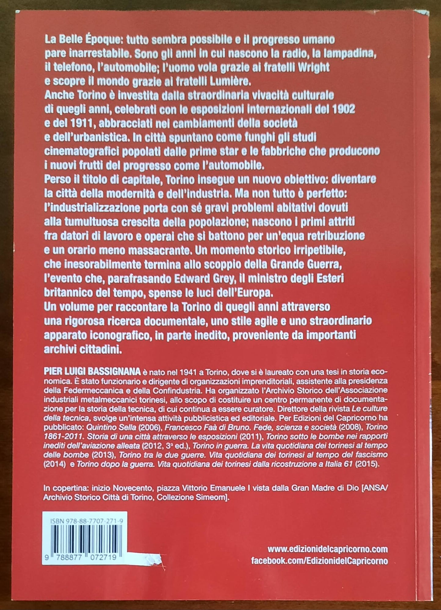 Torino Belle Époque. Vita quotidiana dei torinesi a inizio Novecento