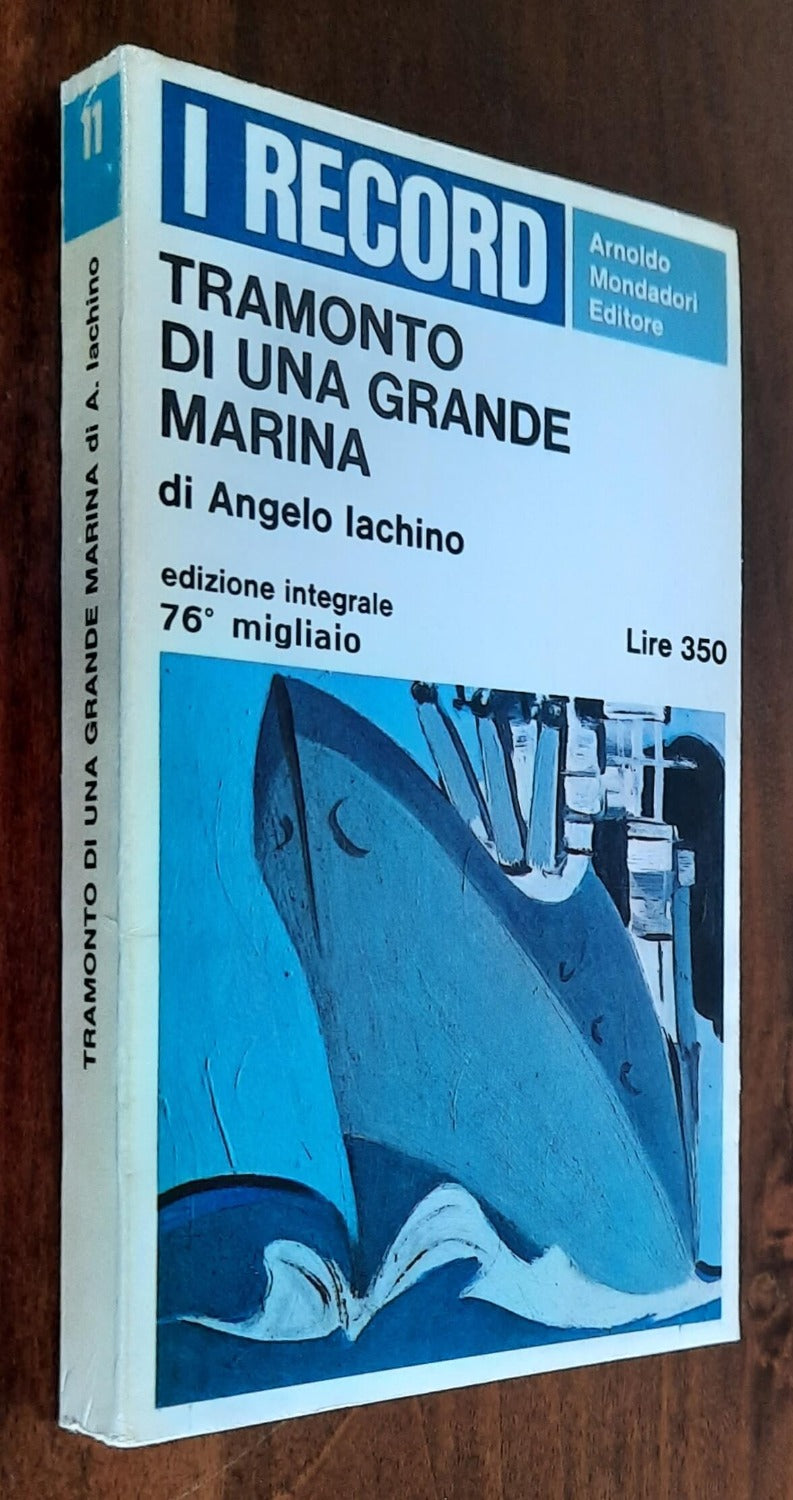 Tramonto di una grande Marina