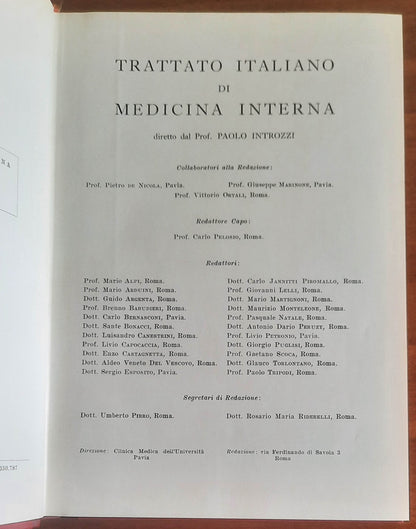 Trattato italiano di Medicina Interna - Tecniche e diagnostica di laboratorio - vol. 01