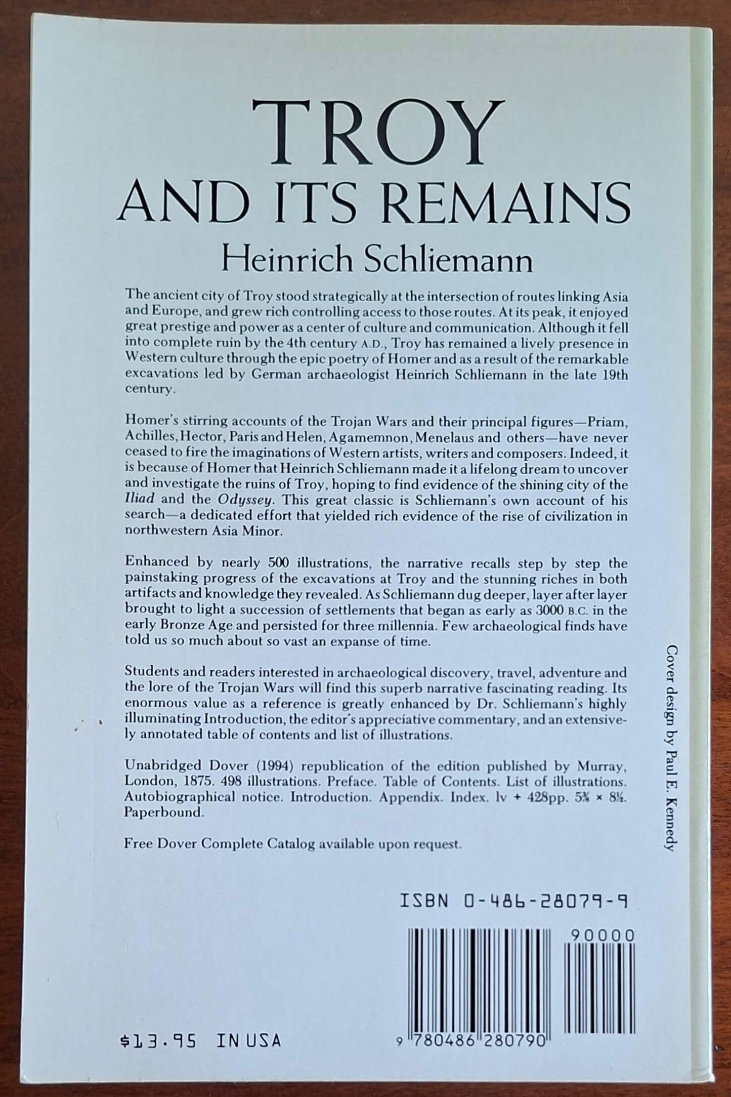 Troy and Its Remains - Heinrich Schliemann - Dover Publications