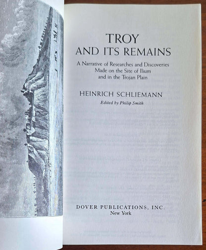Troy and Its Remains - Heinrich Schliemann - Dover Publications