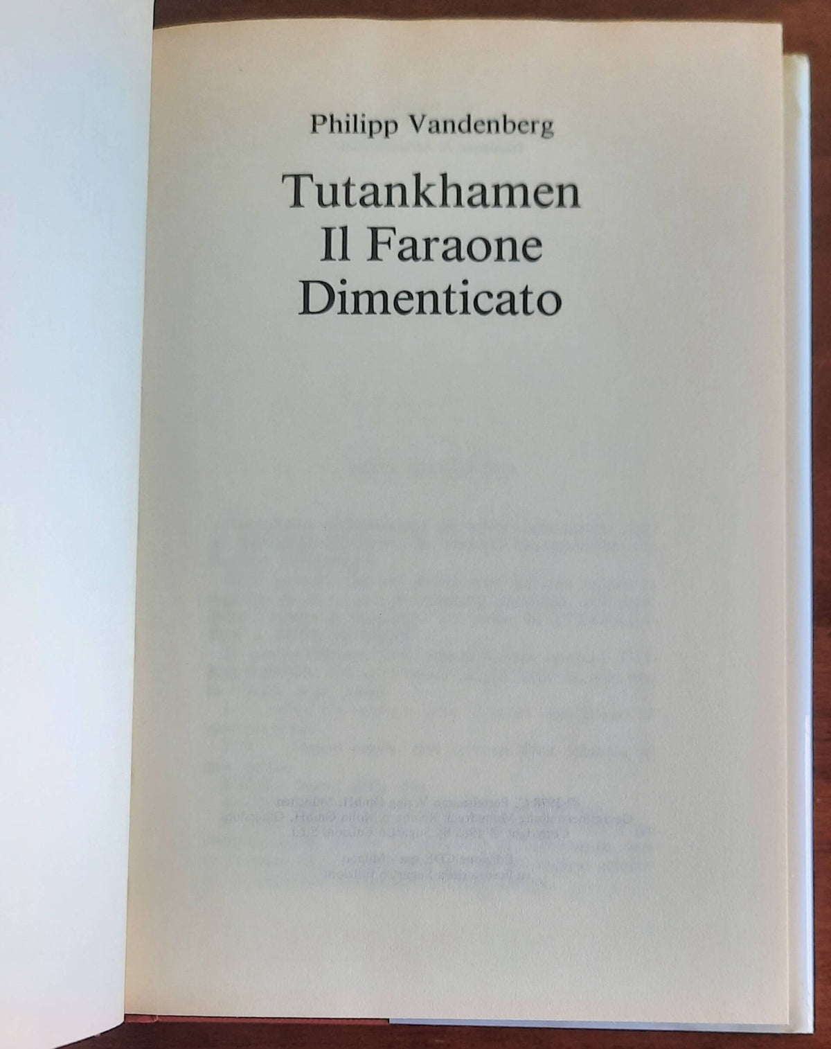 Tutankhamen. Il faraone dimenticato