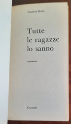 Tutte le ragazze lo sanno - Garzanti - 1969