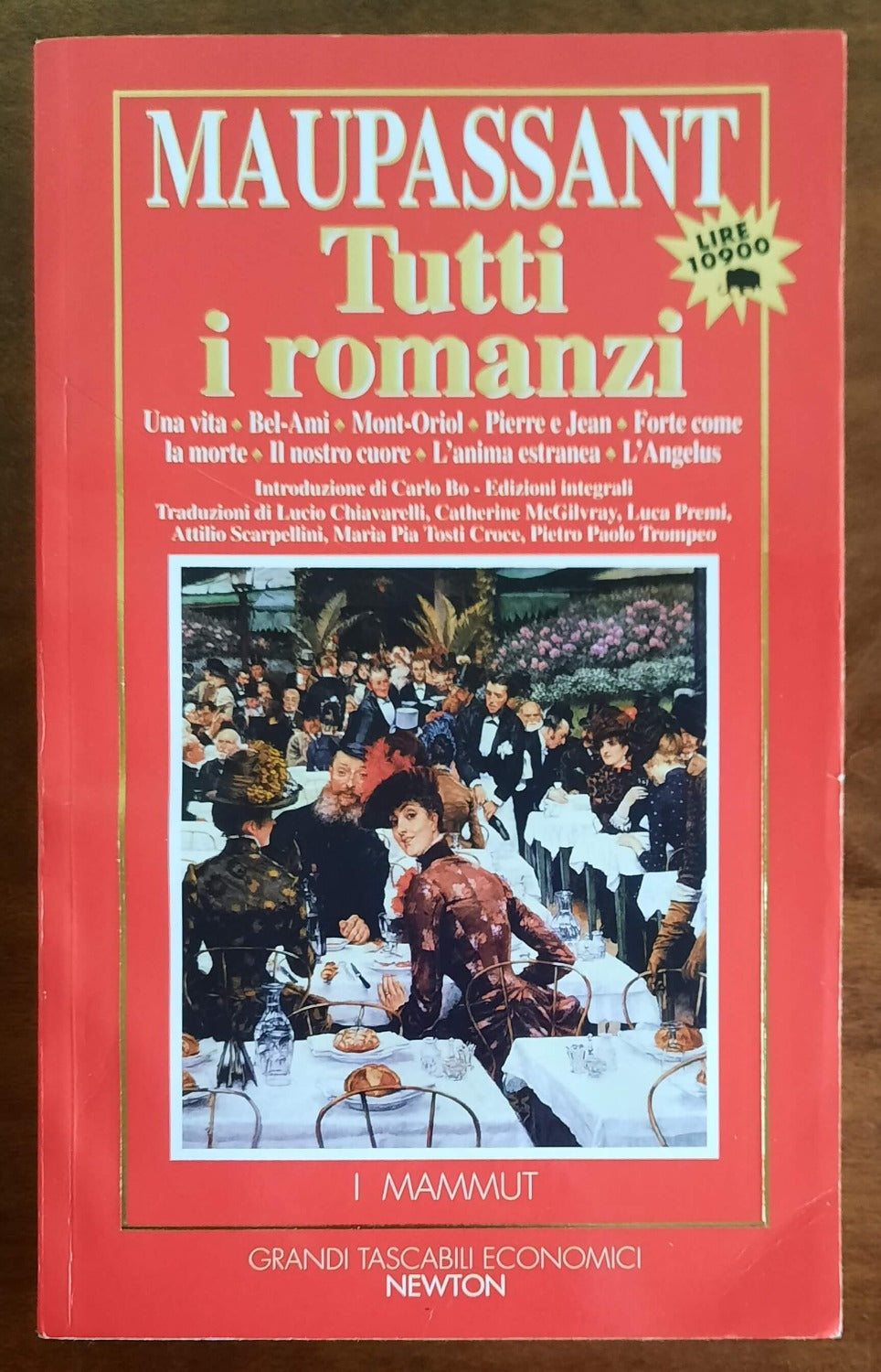 Tutti i romanzi - di Guy De Maupassant - I Mammut 1996