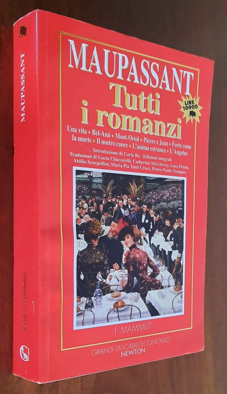 Tutti i romanzi - di Guy De Maupassant - I Mammut 1996