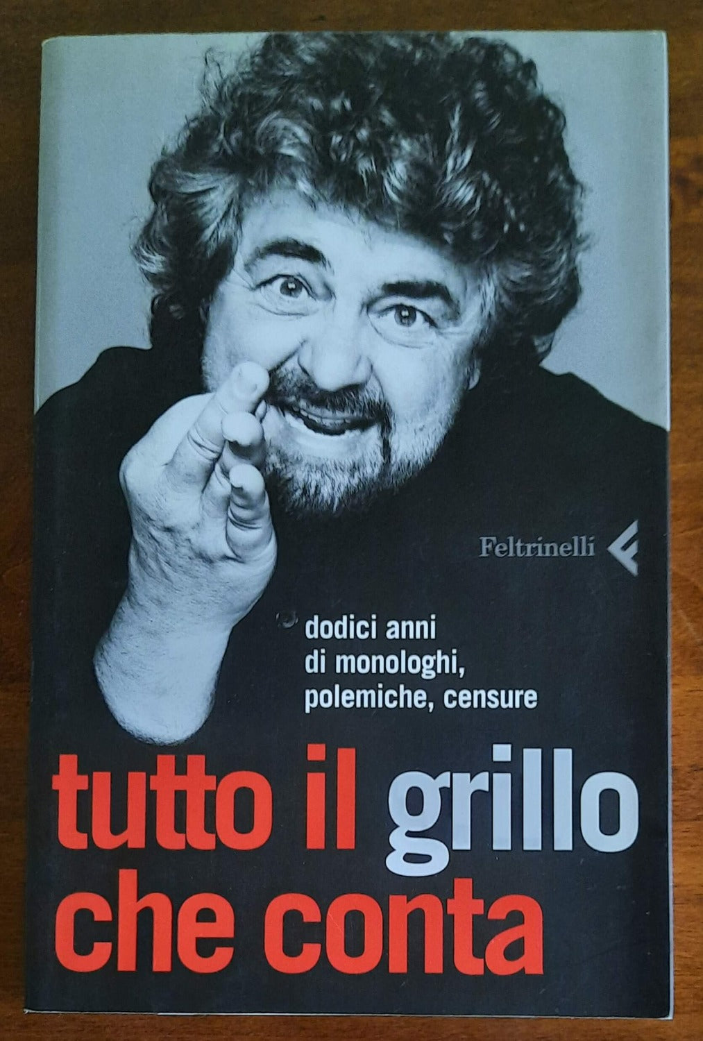 Tutto il Grillo che conta. Dodici anni di monologhi, polemiche, censure - Libreria Biellese
