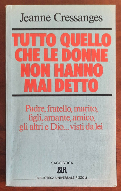 Tutto quello che le donne non hanno mai detto