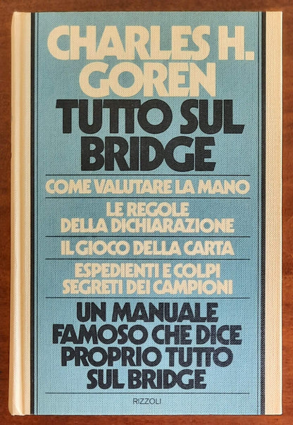 Tutto sul bridge (con sottolineature a matita) - Rizzoli