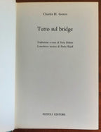 Tutto sul bridge (con sottolineature a matita) - Rizzoli