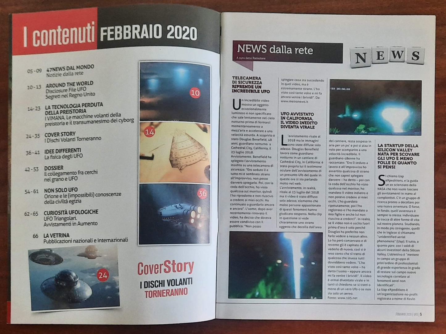 UFO International Magazine - Febbraio 2020 - n. 83