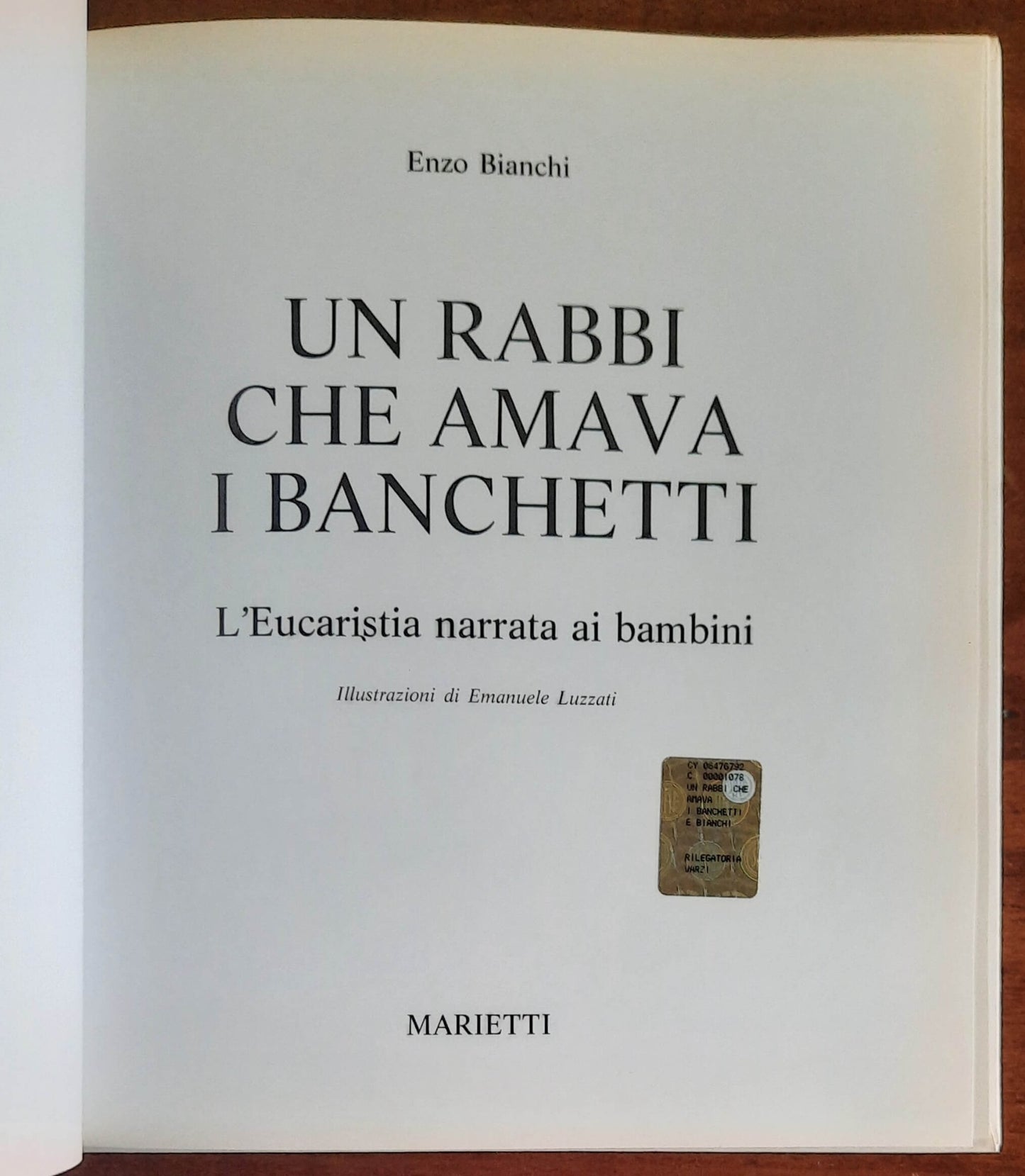 Un Rabbi che amava i banchetti. L’eucaristia narrata ai bambini. Ediz. a colori