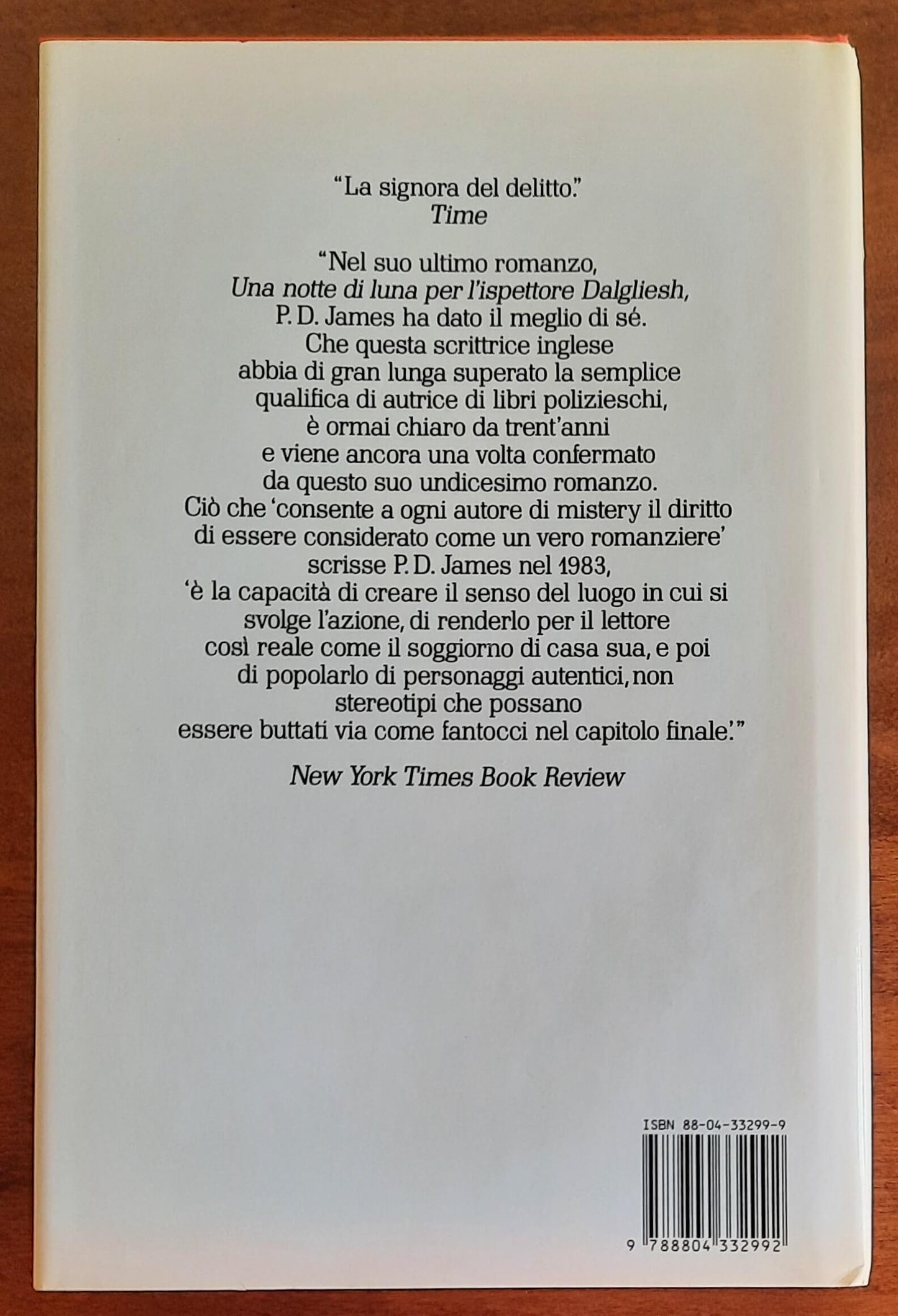 Una notte di luna per l’ispettore Dalgliesh - di P.D. James - Mondadori