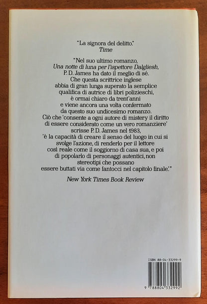 Una notte di luna per l’ispettore Dalgliesh - di P.D. James - Mondadori