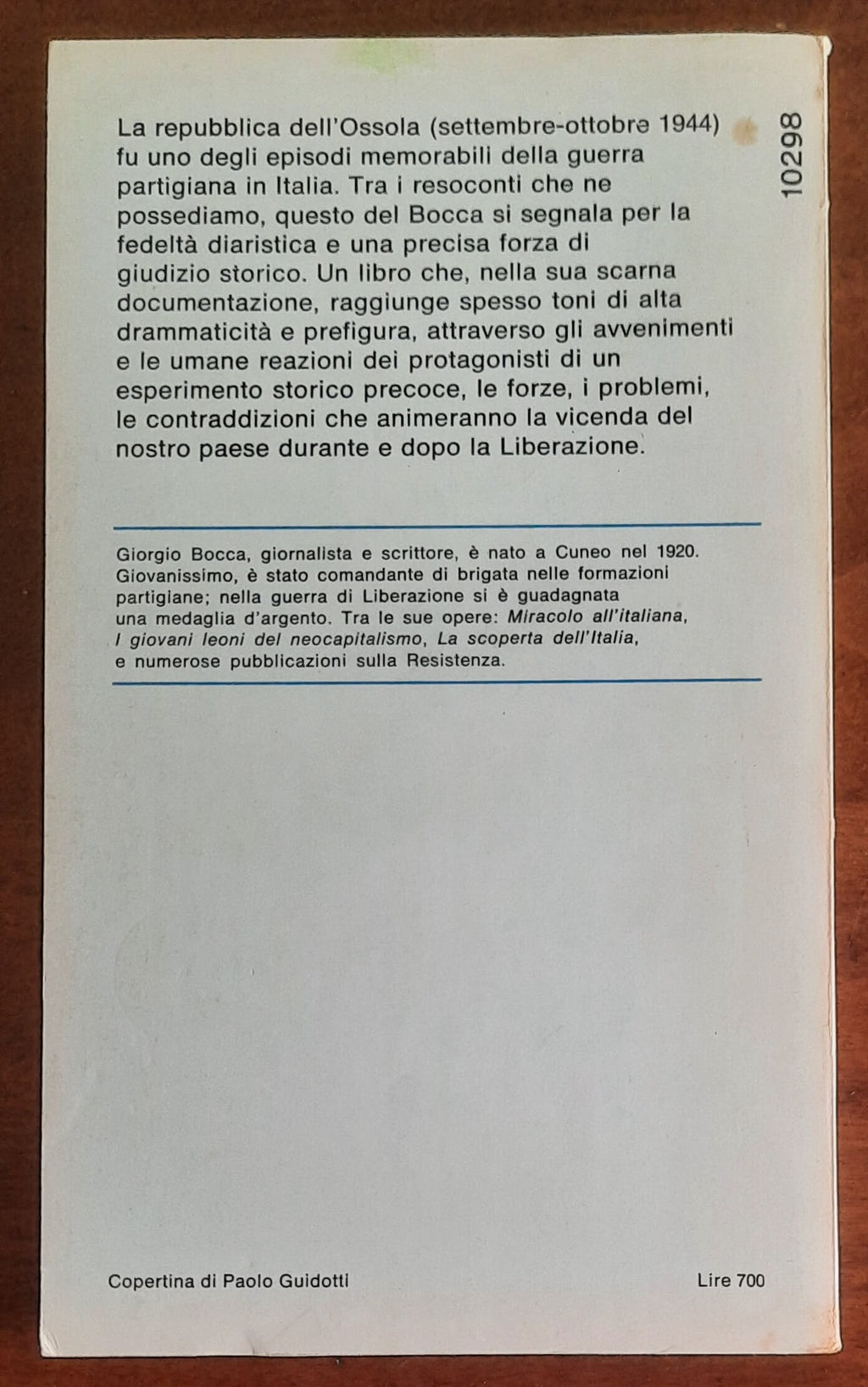 Una repubblica partigiana. La storia della resistenza in Val d’Ossola nel settembre-ottobre 1944