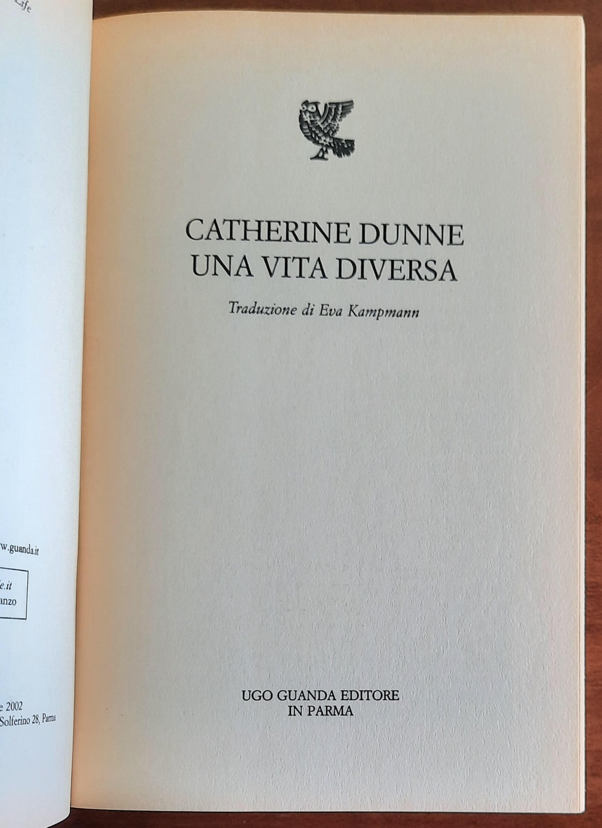 Una vita diversa - di Catherine Dunne - Guanda