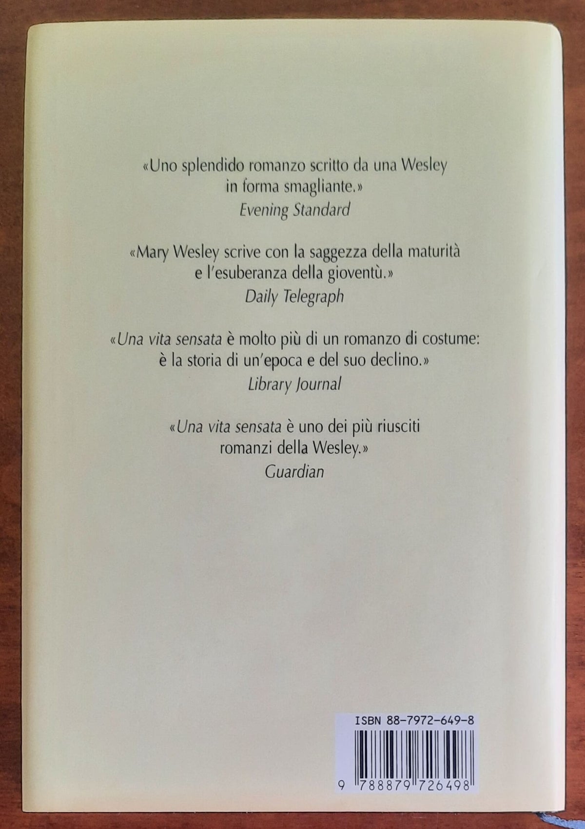 Una vita sensata - di Mary Wesley - Corbaccio