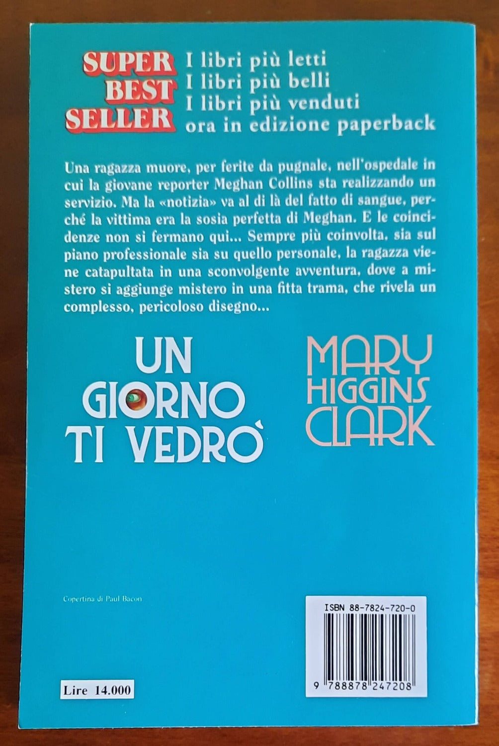 Un giorno ti vedrò - di Mary Higgins Clark - Libreria Biellese
