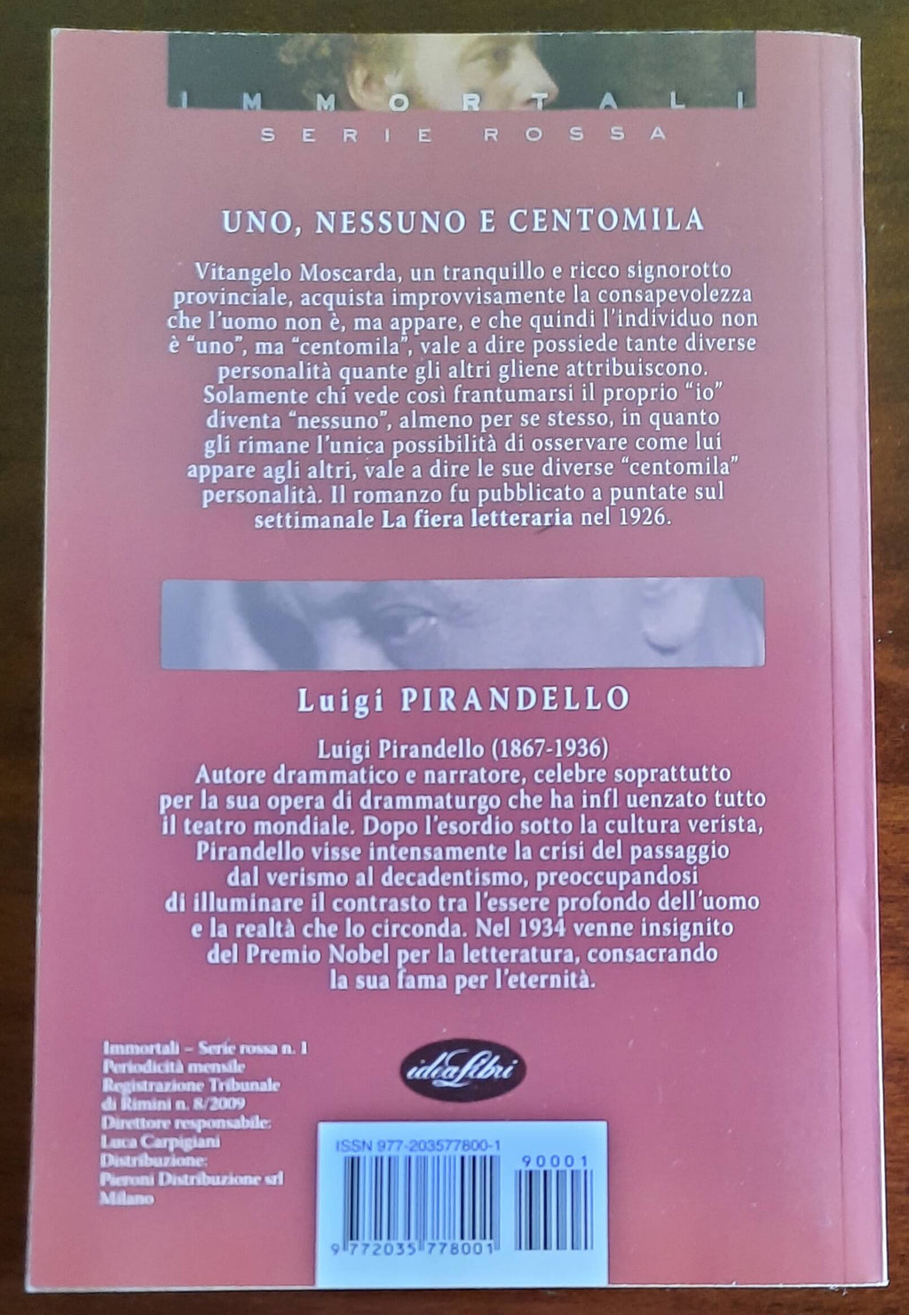 Uno, nessuno e centomila - di Luigi Pirandello - Rl Gruppo Editoriale