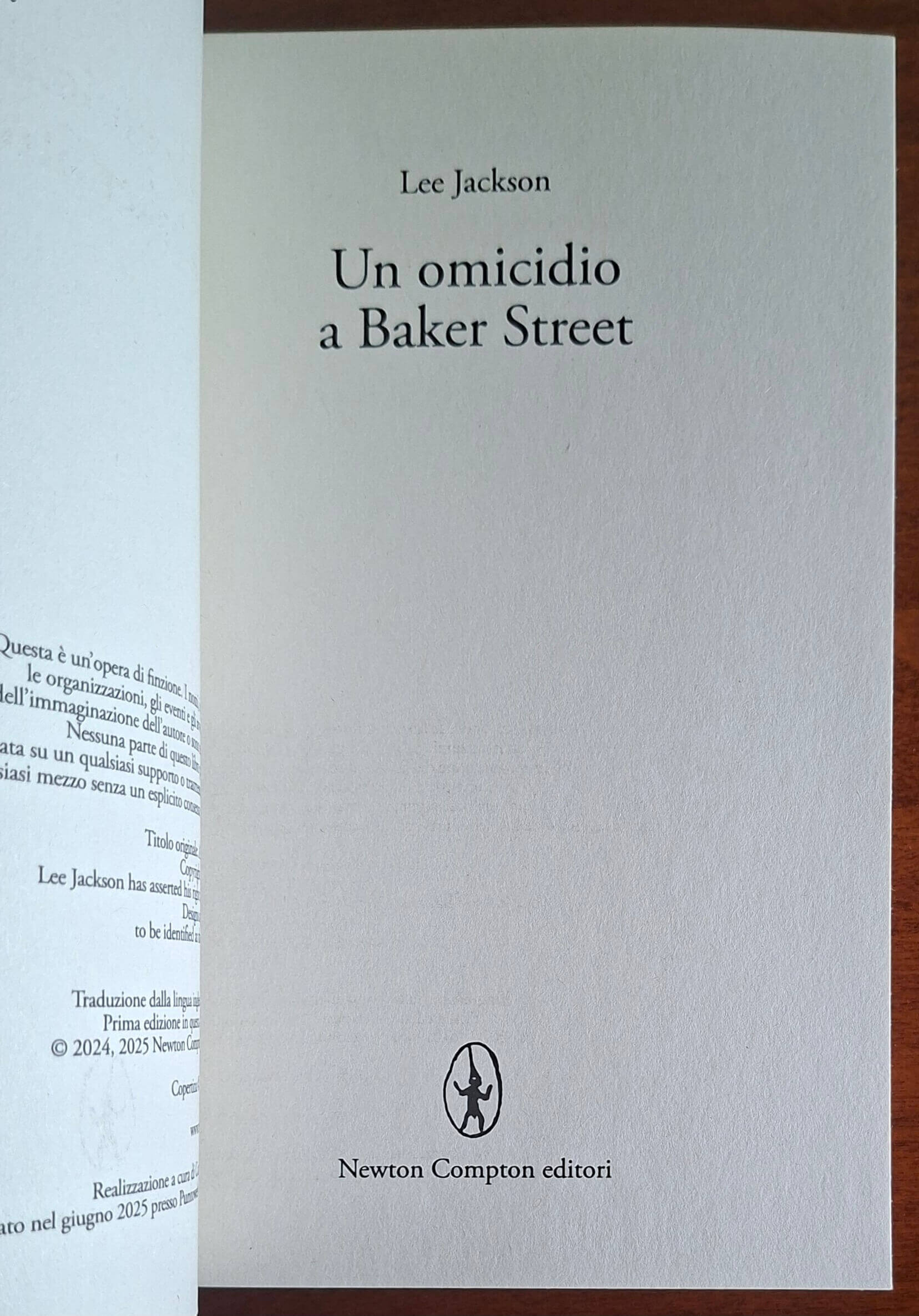 Un omicidio a Baker Street. Nel buio dei sotterranei londinesi si nasconde uno spietato assassino
