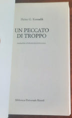 Un peccato di troppo - di Heinz G. Konsalik