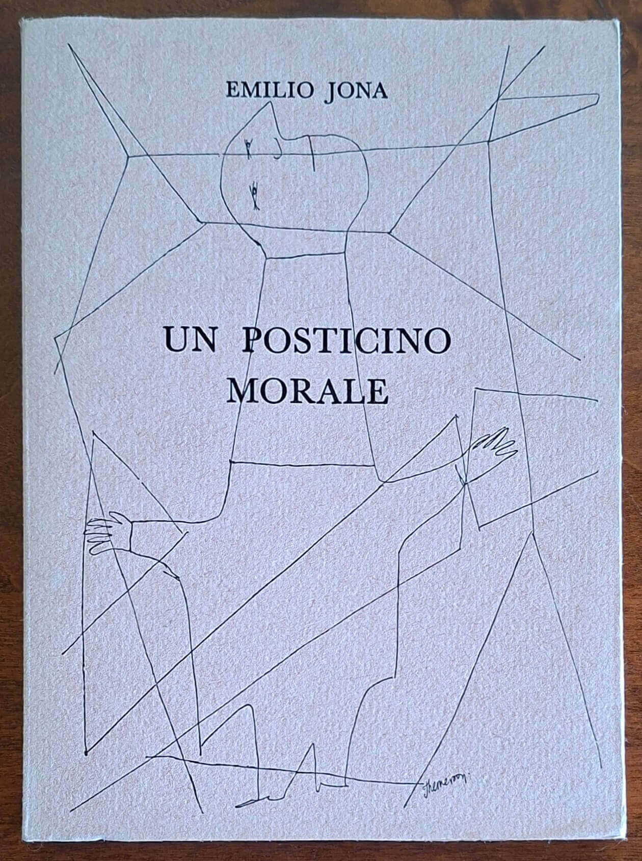 Un posticino morale - di Emilio Jona - All'Insegna del Pesce d'Oro