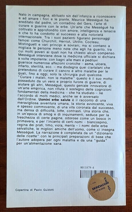 Uomini erbe salute - Maurice Messeguè - Mondadori Oscar