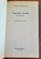 Visti da vicino seconda serie. Una nuova galleria di profili di personaggi e protagonisti del nostro tempo