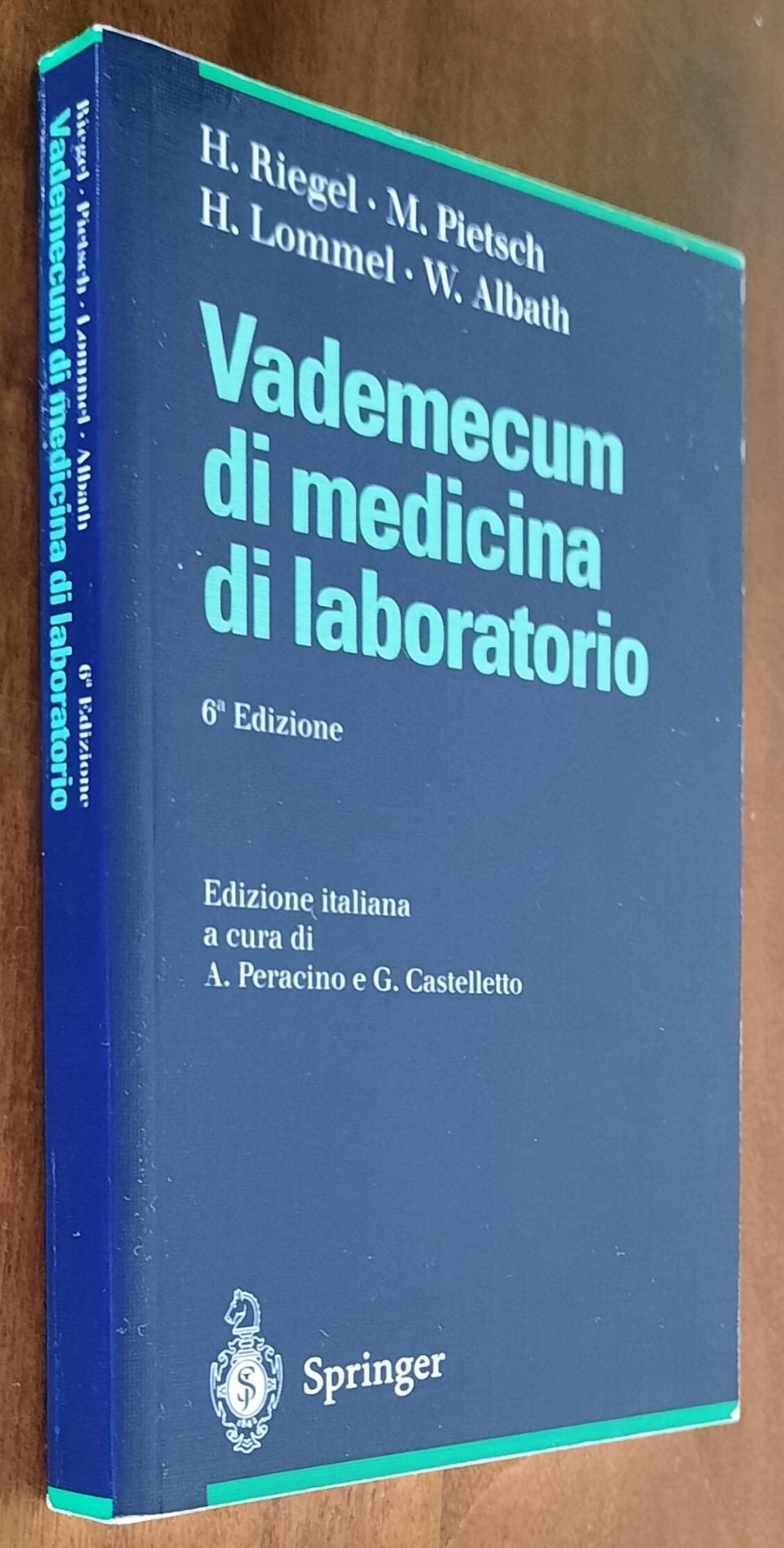 Vademecum di medicina di laboratorio - Springer