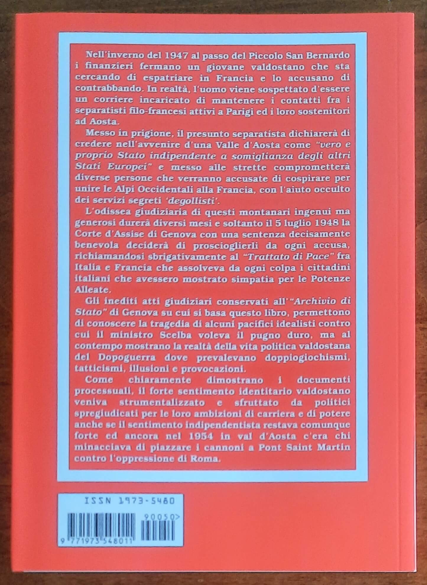 Valdostani contro Roma. Il movimento separatista, la Francia e l’autonomia (1945 - 1948)