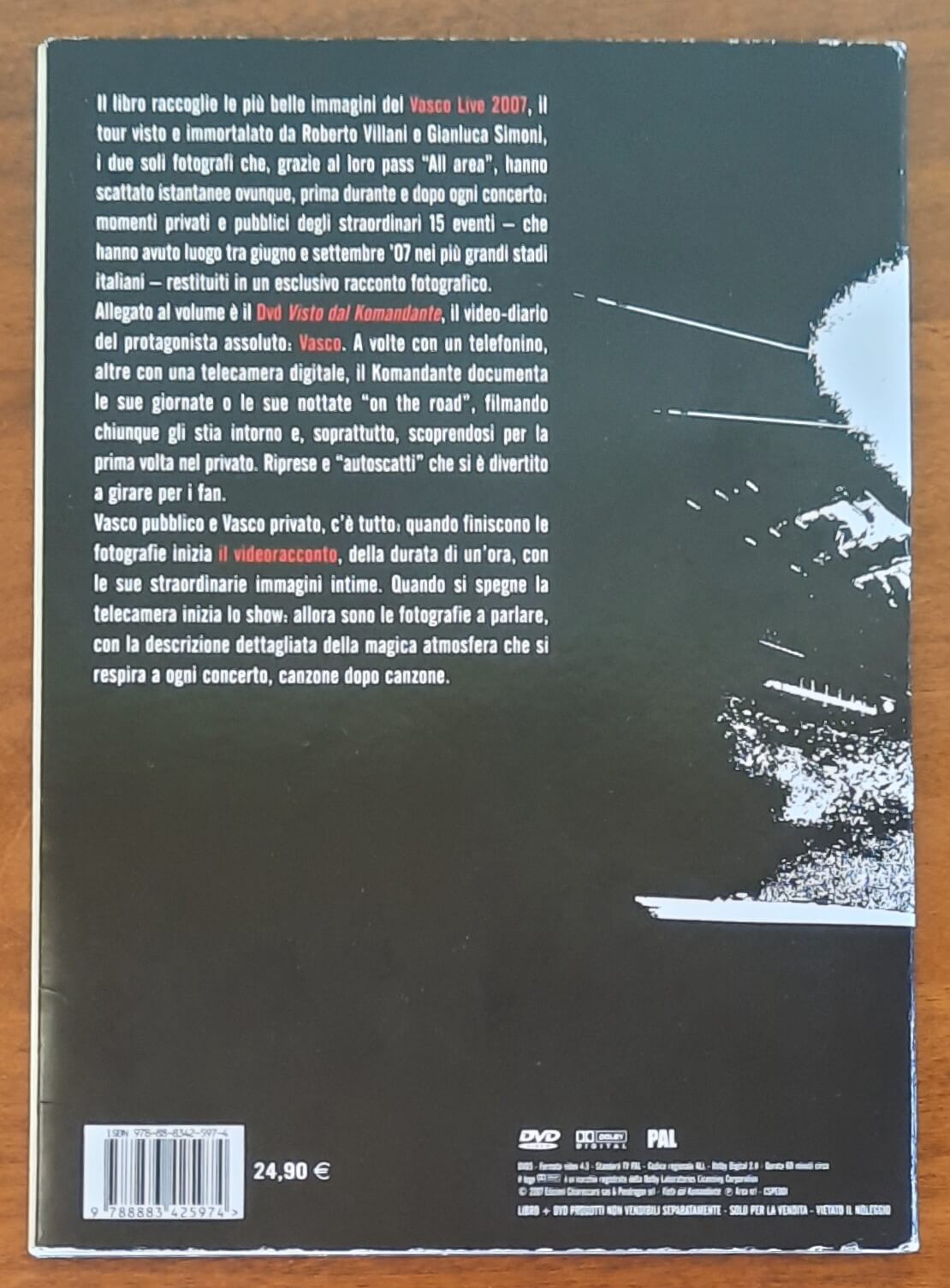Vasco Fototour 2007 - NO DVD - Chiaroscuro