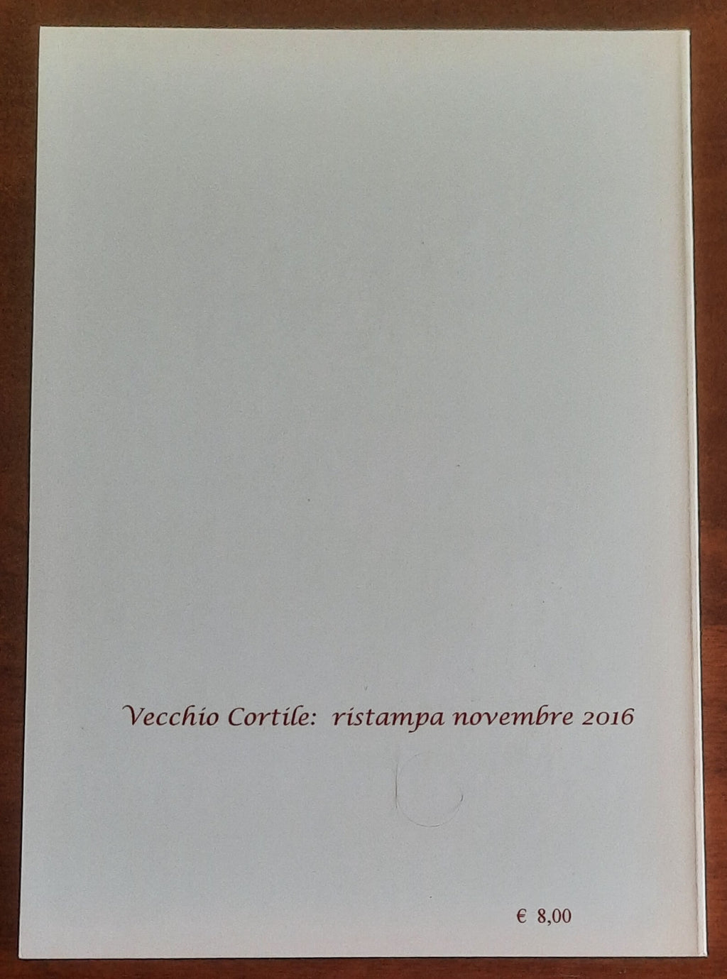 Vecchio Cortile. Racconti - di Anna Rizzi