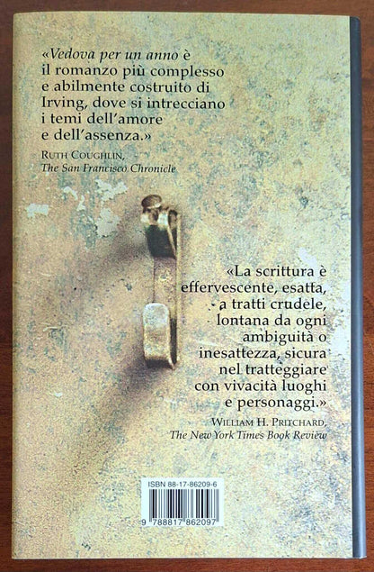 Vedova per un anno - di John Irving - Rizzoli
