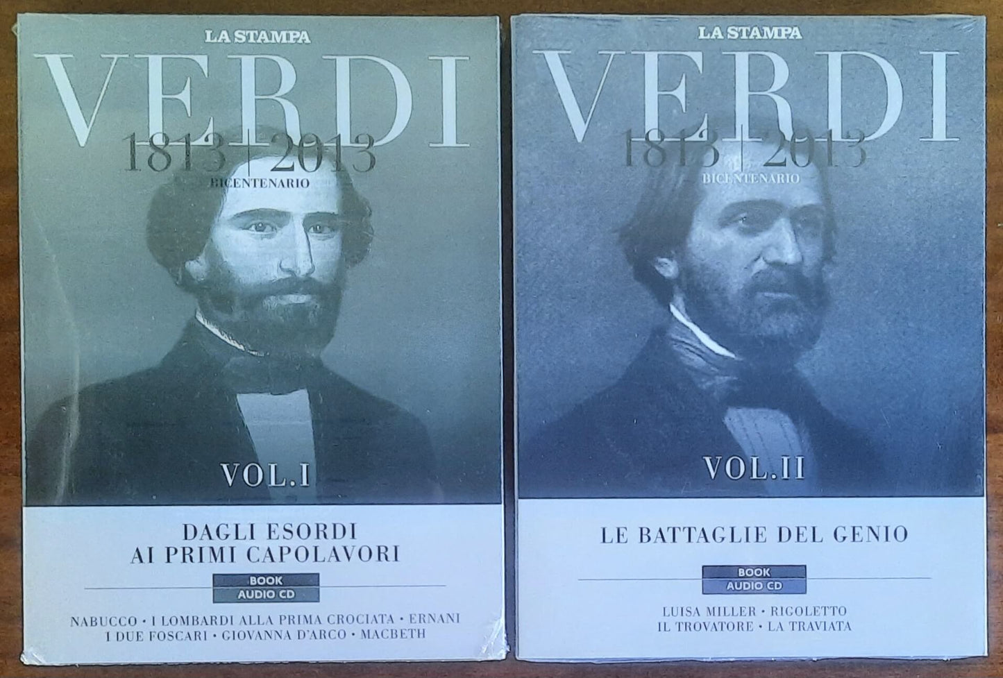 Verdi 1813-2013 - Dagli esordi ai primi capolavori + Le battaglie del genio - 2 vol. con audio CD