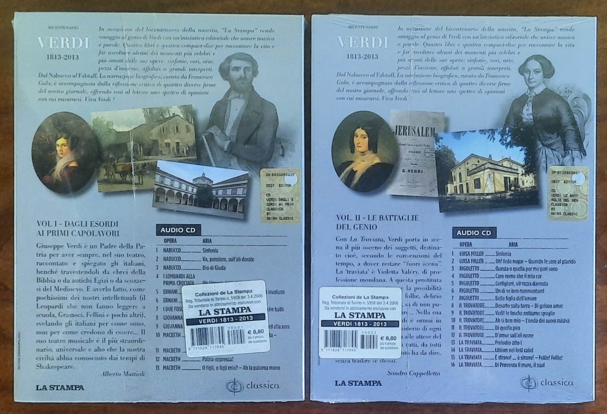 Verdi 1813-2013 - Dagli esordi ai primi capolavori + Le battaglie del genio - 2 vol. con audio CD