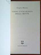 Verso un'ecologia della mente - Gregory Bateson - Adelphi