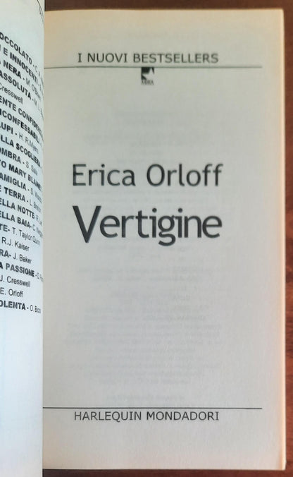 Vertigine - di Erica Orloff - Harlequin Mondadori