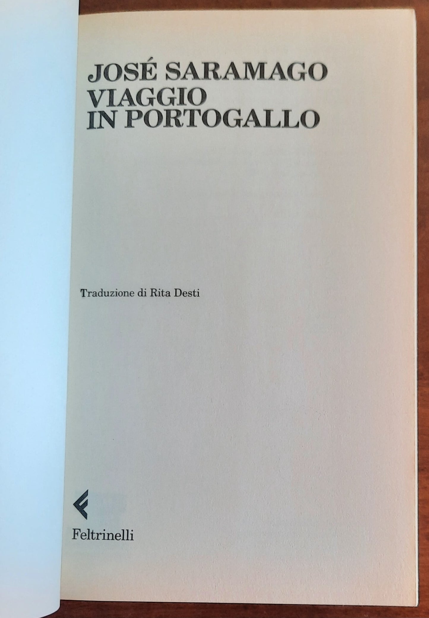 Viaggio in Portogallo - di Jose Saramago