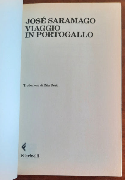 Viaggio in Portogallo - di Jose Saramago