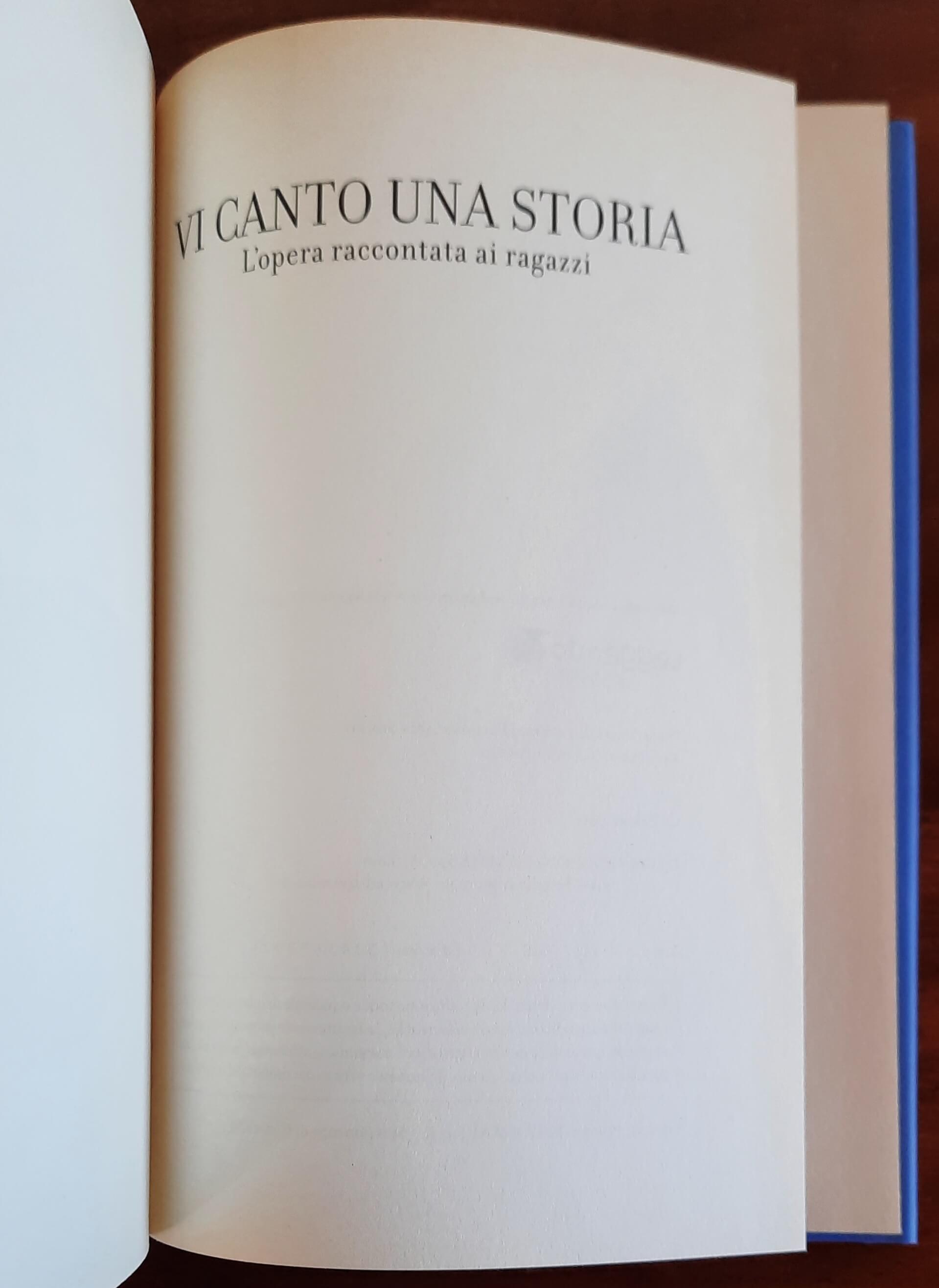 Vi canto una storia. L’opera raccontata ai ragazzi